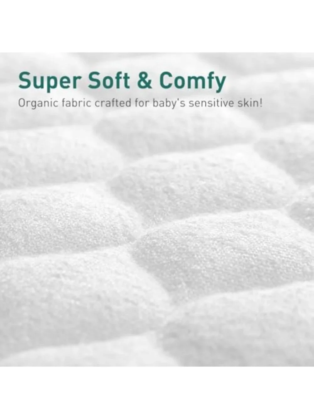 Thicker Organic Baby Changing Pad Liners 3-Pack | Waterproof, Soft, Absorbent